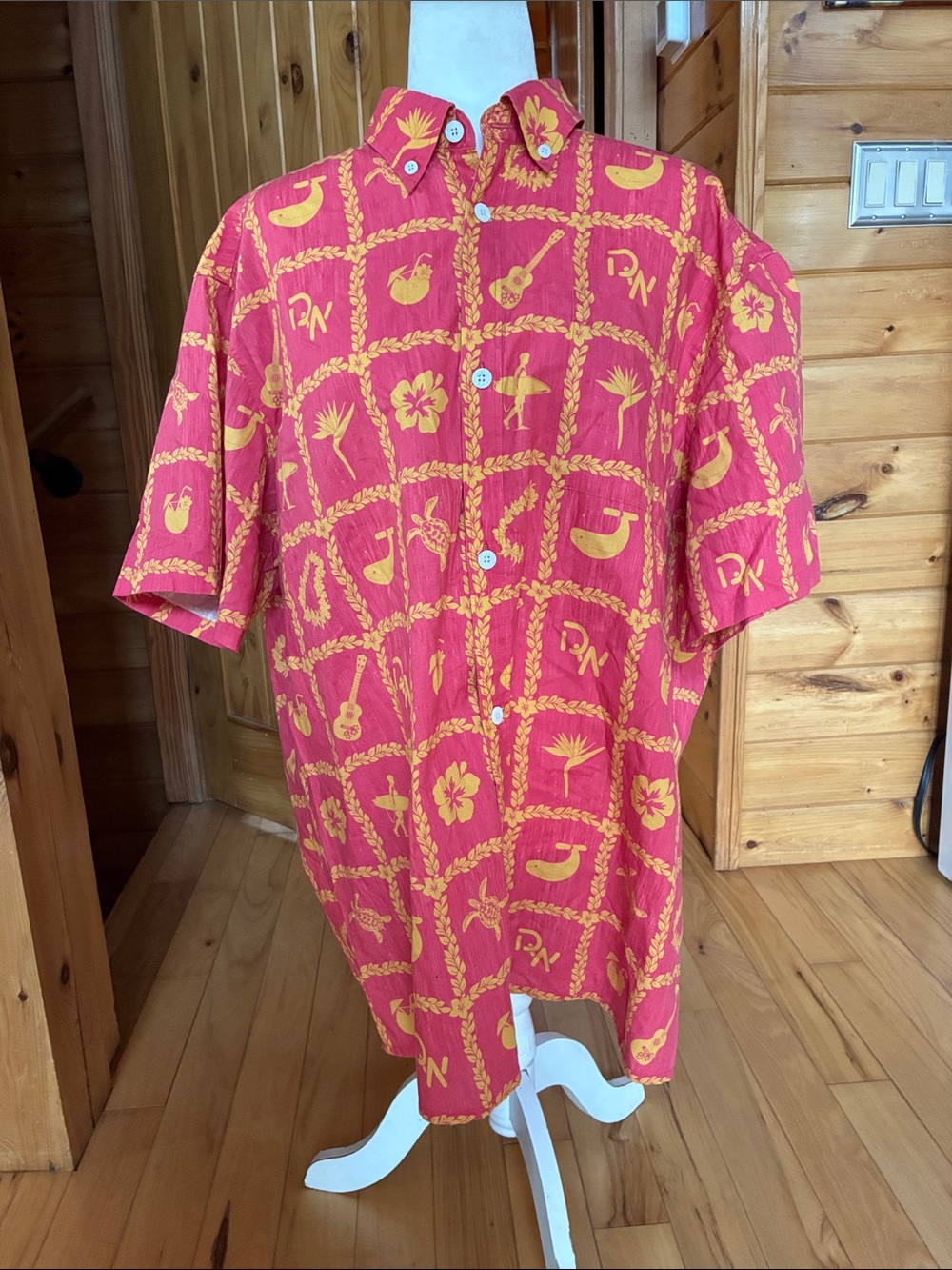 David’s wear yuime cotton Hawaii resort vacation shirt